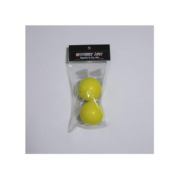 【コメント】別売りのアウトドアラケットでも使用できるやわらかボール2個セット。メーカー品番：19657【原産国】中国【素材】ポリウレタン【メーカー品番】69887404【カラー】イエロー【サイズ】.