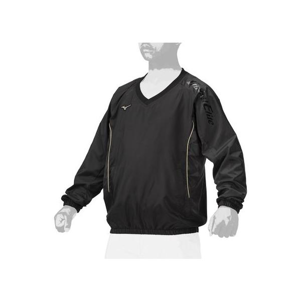 MIZUNO（ミズノ） Vネックジャケット ジュニア 野球ウェア ウインド