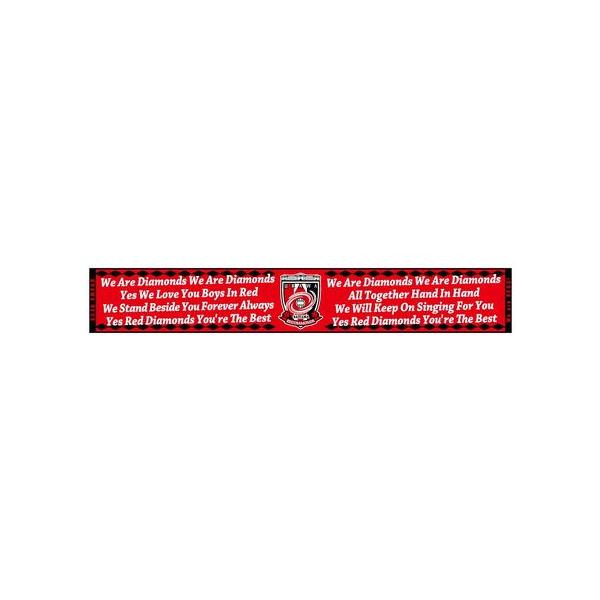 Jリーグ公式 ウラワレッズ URAWA REDS 24URタオルマフラー(We are