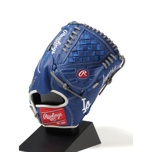 ハイパーテックMLBロサンゼルスドジャース)A15W-LA 定価約2万900円 Rawlings（ローリングス） 軟式 HYPER TECH MLB LOS ANGELS DODGERS