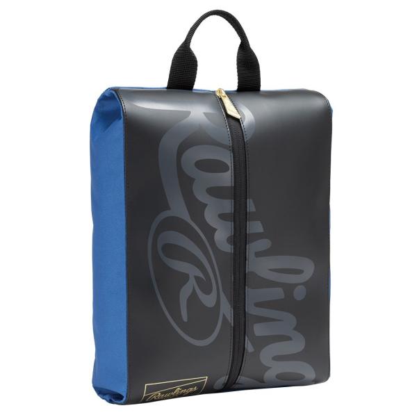Rawlings ブラック スパイクシューズ Rawlings（ローリングス） シューズケース - ブラック/ブルー 野球