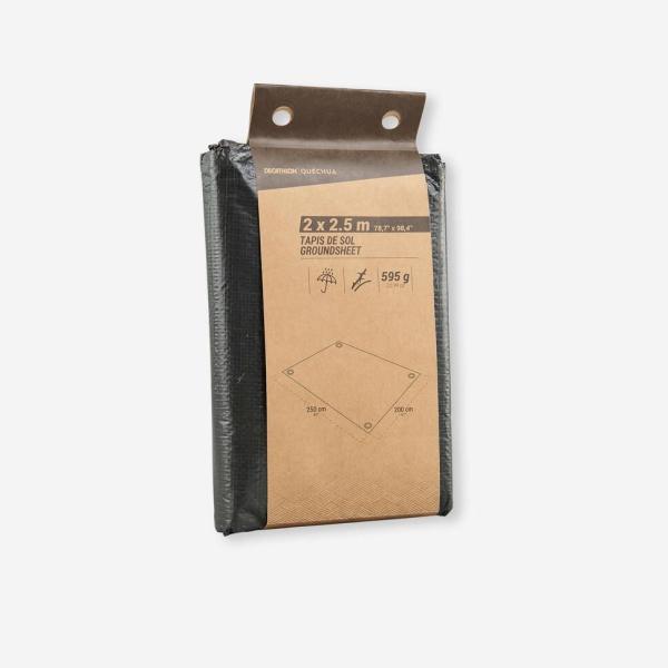 Quechua ケシュア テントグランドシート防水2x2.5m キャンプ用品