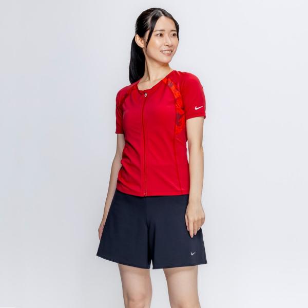 レディースウェア Nah NIKE（ナイキ） SS26 FLARE FIT SHORTS半袖ジップ付きセパレーツ
