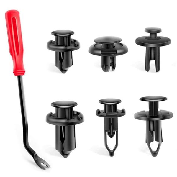 他サイト： J.H.T 自動車用 リベット クリップ プラスチック 120個入り 6種類 バンパー トリムパネル ファスナー 押し込み式ト 汎用の商品画像