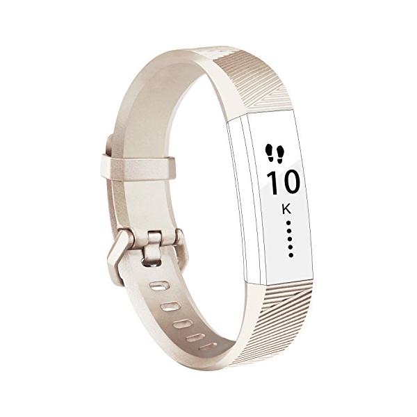 【商品名】　バンド for Fitbit Alta HR/Fitbit Alta 交換バンド ベルト 快適な穴留め式バンド for Fitbit Alt 【商品説明】　・【サイズ調節可能】リストバンドは丈夫さと耐久性に優れて、手触りが柔らか...