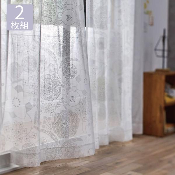 レースカーテン 花柄 おしゃれ」の人気商品一覧 | 安い商品を