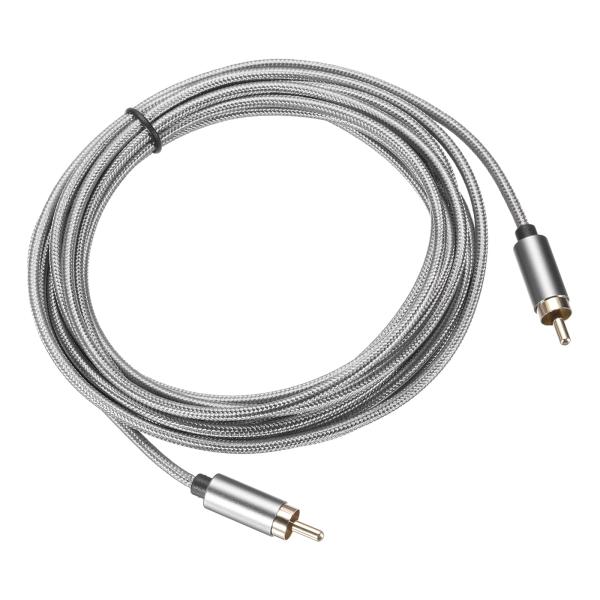 DMiotech RCAケーブル 9ft RCA to RCAステレオオーディオサブウーファーケーブル ホームシアター HDTV スピーカー