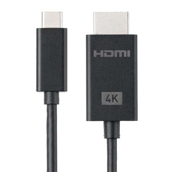 サンワダイレクト Type-C HDMI 変換ケーブル 1m Thunderbolt 4/3対応 4K/60Hz DPAltモード HDR対