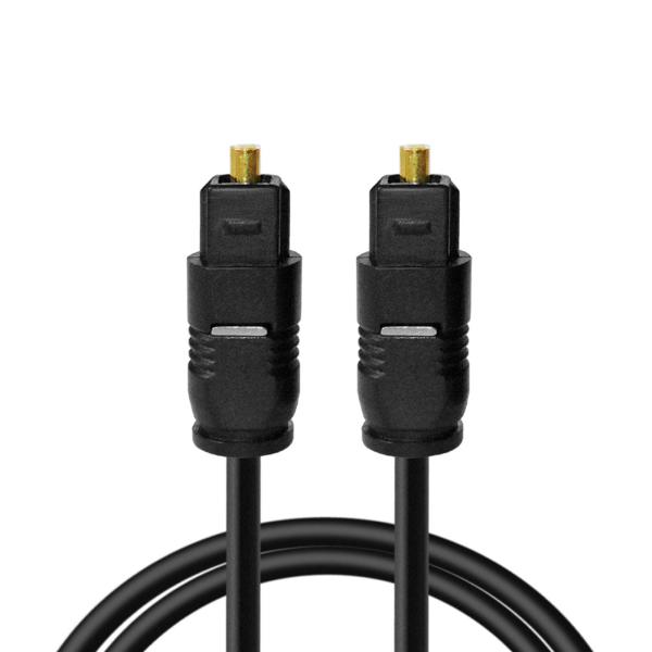 Pjeghbvop 1m 1.5m 2m 3メートル 5m ファイバーワイヤーライン デジタル光ケーブル SPDIF スクエアマウス TOS