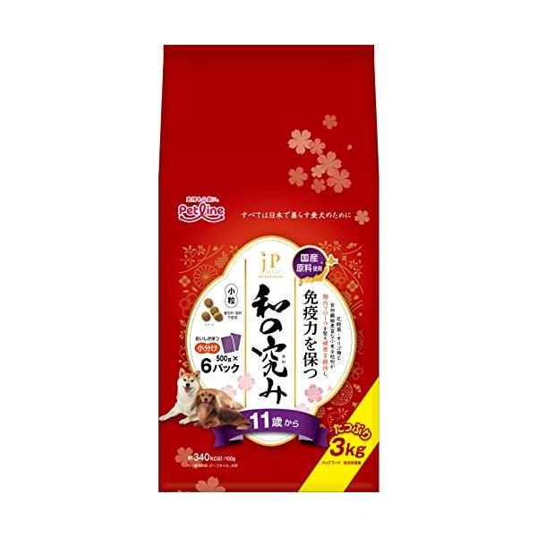 他サイト： ジェーピースタイル 和の究み 小粒 11歳から国産/アルミ小分け 3kg500g×6の商品画像