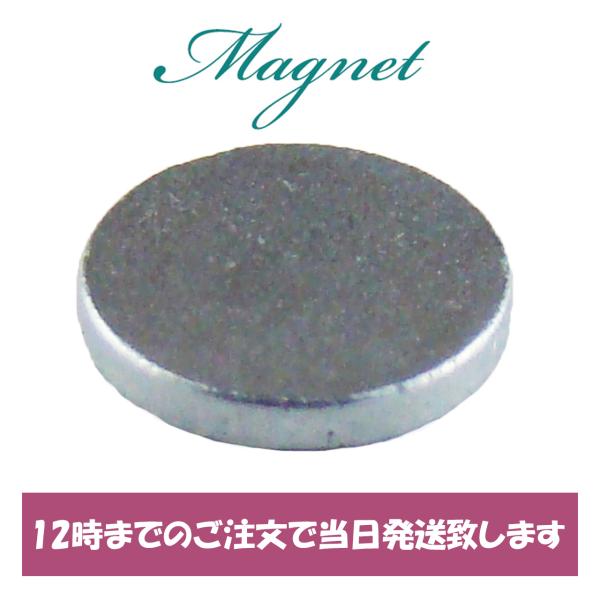 ・５個セット・色：シルバーカラー・直径：約５ＭＭｘ厚み：約１ＭＭ　・素材：ネオジム合金マグネットピアスを後部で留めるキャッチパーツの5個セットです。耳たぶの厚い方、磁力が弱いと感じられる方はキャッチを２枚重ねて頂ければ磁力は増しますのでご利...