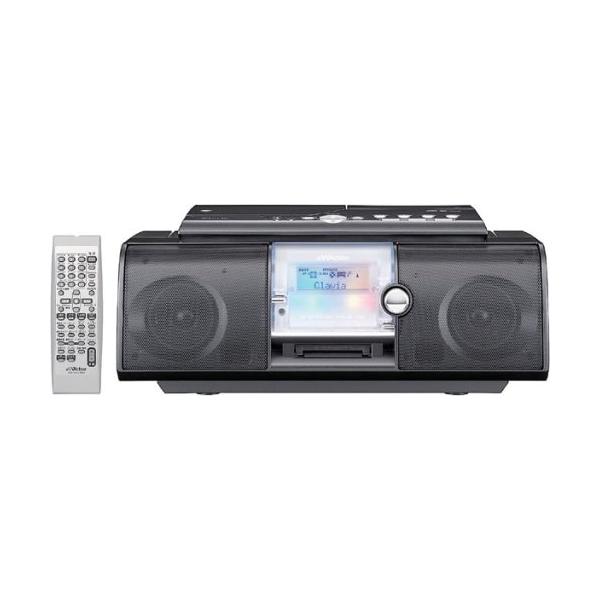 JVCケンウッド ビクター CD-MDポータブルシステム ブラック RC JVCケンウッド ビクター CD-MDポータブルシステム ブラック RC