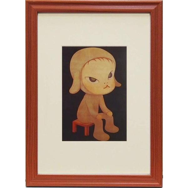 奈良美智 インテリア 現代アート 複製画 印刷 額 C 奈良美智 インテリア 現代アート 複製画 印刷 額 C 奈良美智