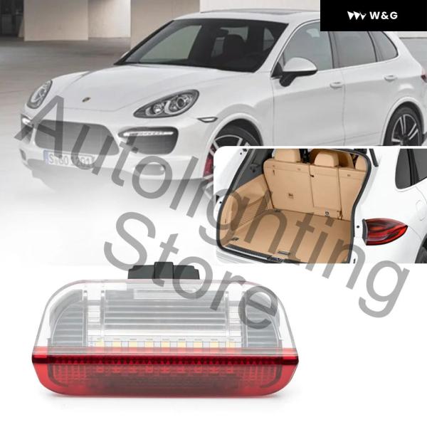 並行輸入品  ポルシェ カイエン 958 2011-2018 970 パナメーラ LED レッド 車内ラゲッジルームライト トラン