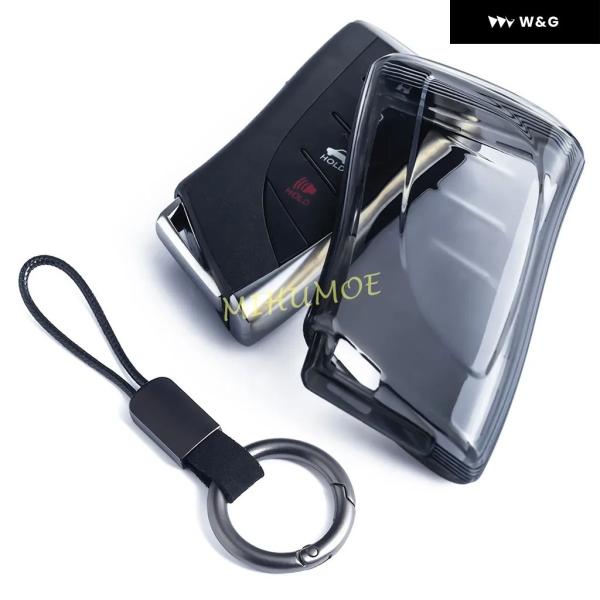 並行輸入品  レクサス ES NX RX RZ UX TX LC LX LM LS 250 300 ブラック クリア 車用キーフォ