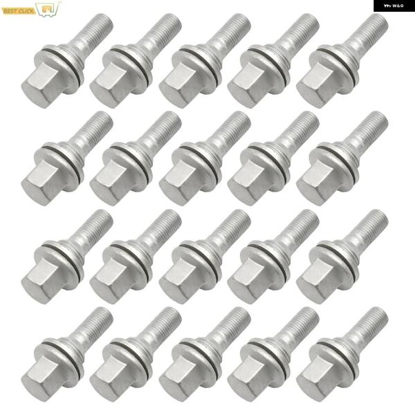 並行輸入品 シトロエン プジョー ホイールタイヤナットボルトスタッドネジ C3 C4 C5 C6 206 207 208 308 407 3008 5008用 20個 M11.25 9817024580 540567