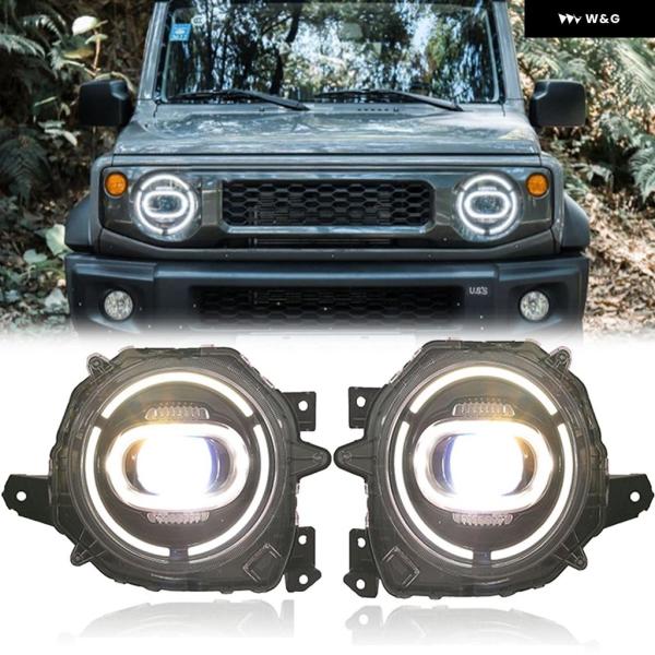 並行輸入品 LED ヘッドライト スズキ ジムニー JB64 シエラ JB74W 2018