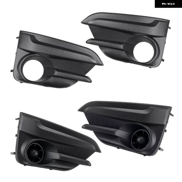 並行輸入品 車用フロント バンパー フォグランプ カバー 左右セット スバル インプレッサ 2017 2018 2019 スポーツ