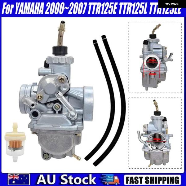 並行輸入品 25MM TTR125 キャブレター キャビー ヤマハ 2000~2007 TTR125E TTR125L TTR125LE用