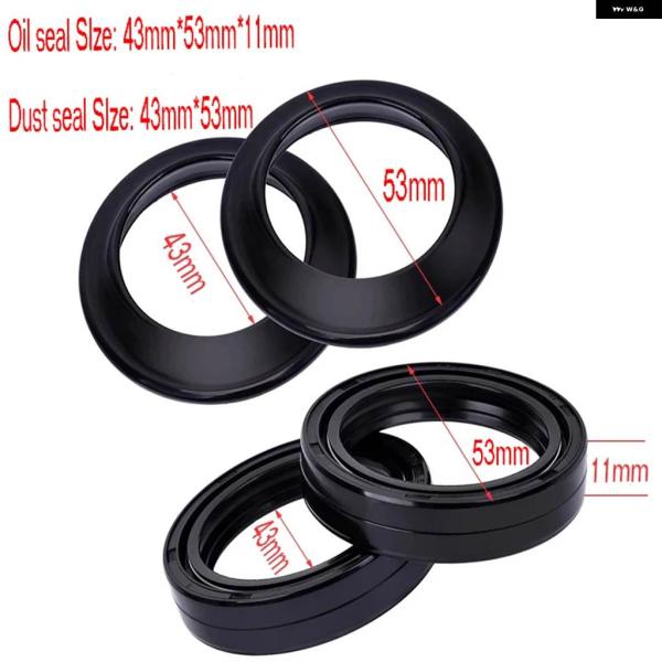並行輸入品 43X53X11 フロント フォーク オイルシール 43 53 ダストシール KTM DUKE 390 RC390 MXC 400 EXC400 125 DUKE 125 EXC