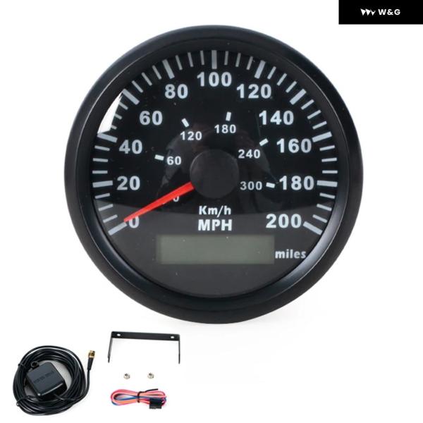 並行輸入品 汎用 85MM GPS スピード メーター 200KM/H 車 トラック