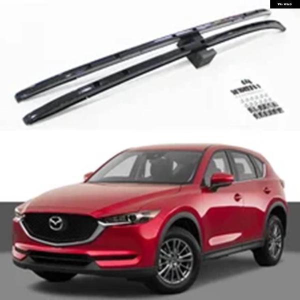 並行輸入品 ルーフラック クロスバー マツダ CX-5 2017-2024 レールバー ラゲッジ キャリア バー トップラック レール ボックス