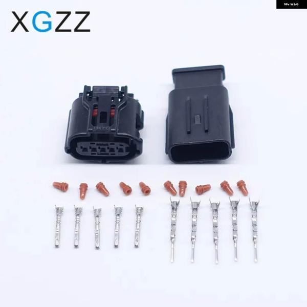 並行輸入品 XGK7052Y-0.6-11/21 6189-1046 5ピン メスオス TSシリーズ MAFセンサーコネクタ エアフローメータープラグ 住友 トヨタ カスタ