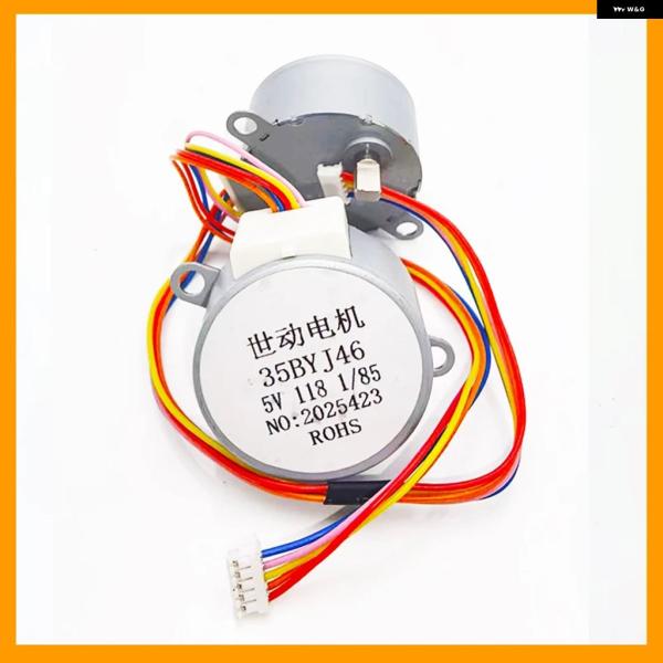 並行輸入品 35BYJ46 5Vステッピングモーターは温風ヒーター左右スイングモーターであり4相5線式ギアステップモーター