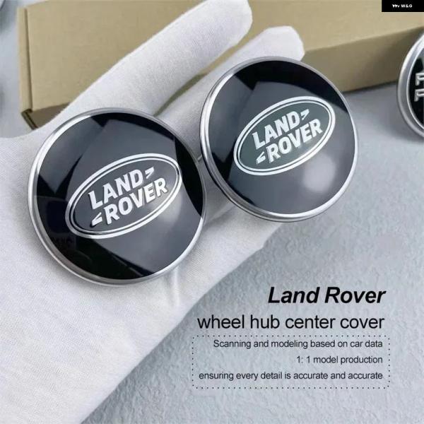 並行輸入品 4個62MM カー スタイリング ホイール センター キャップ ハブ カバー ランドローバー レンジローバー イヴォーク ヴェラール ディフェンダー ディス