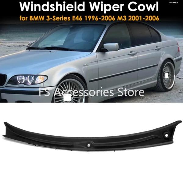並行輸入品 BMW 3シリーズ E46 1996-2006 M3 2001-2006用 2/4ドア車用 フロントガラス ワイパー カウルフードウォーター パネル