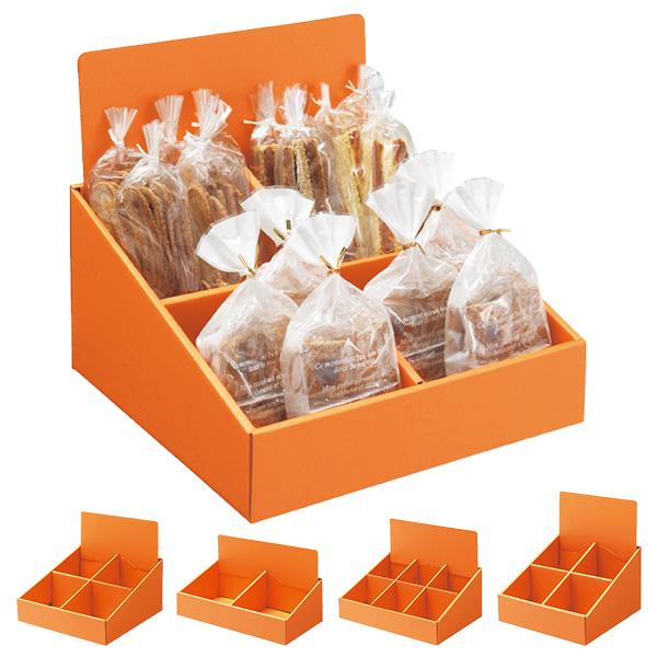 ダンボール 陳列ケース パン 焼き菓子 ディスプレイ Ey 店舗什器pro Com 通販 Yahoo ショッピング