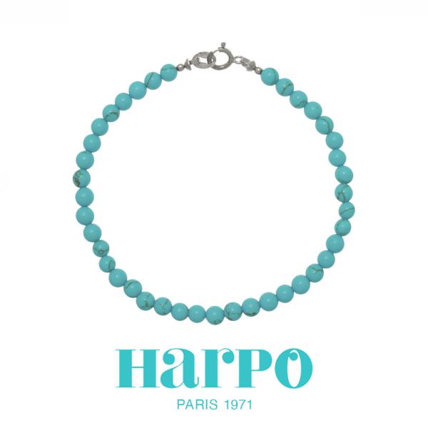 HARPO アルポ Turquoise Beads Bracelet B294 ターコイズ ビーズ ブレスレット ハルポ レディース ブランド