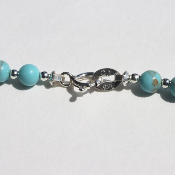 HARPO �A���| TURQUOISE BEADS BRACELET B305 �^�[�R�C�Y �r�[�Y �u���X���b�g �n���| ���f�B�[�X �u�����h ���i�摜4