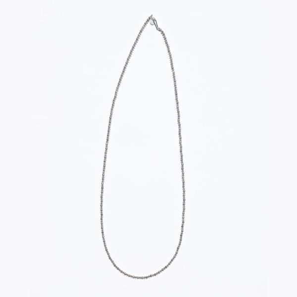 HARPO �A���| Navajo round and saucer silver beads necklace 64cm/3mm �i�o�z���E���h�A���h�\�[�T�[�V���o�[�r�[�Y�l�b�N���X �i�o�z�p�[�� �n���| ���i�摜3