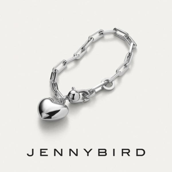 JENNY BIRD ジェニーバード Puffy Heart Bracelet シルバー パフィー 
