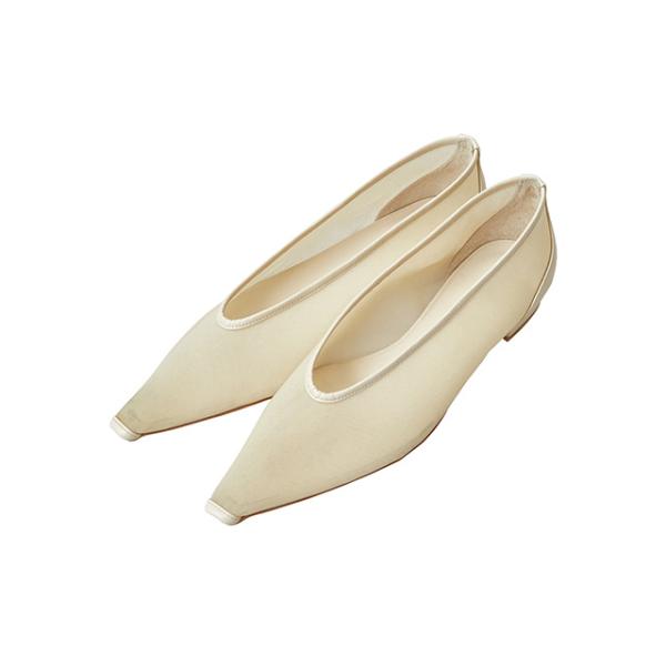クラネ CLANE シアー フラット パンプス SHEER FLAT PUMPS 【2023 新作