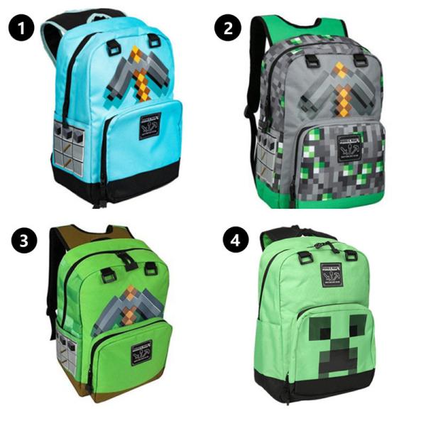 Minecraft マインクラフト リュックサック クリーパー キッズ用 子供用バックパック マイクラ ゲーム キャラクターグッズ