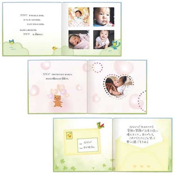 世界に１つ アルバム絵本 たんじょうものがたり 手形足形キット付き 出産祝い 写真 赤ちゃん 誕生 手作りアルバム フォトブック 記録 ママ友 プレゼント ギフト Buyee Servis Zakupok Tretim Licom Buyee Pokupajte Iz Yaponii