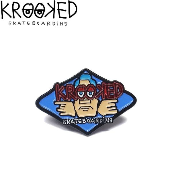 KROOKED（クルキッド） KROOKED ARKETYPE LAPEL PIN BY MARK GONZALES