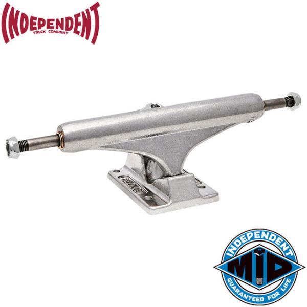 �C���f�B�y���f���g INDEPENDENT �g���b�N 144 POLISHED MID TRUCKS Stage11 �~�b�h �V���o�[ �X�P�[�g�{�[�h �X�P�{�[