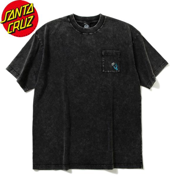 tシャツ SANTA CRUZ サンタクルーズ MAR MUR HAND POCKET S/S T-Shirts JAPAN LTD V.Black 日本限定 半袖Ｔシャツ ポケットカットソー メンズ レディース