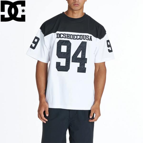 SALE30%OFF！tシャツ DC SHOES ディーシーシューズ 26 HOCKEY SS T-Shirts White ホッケーTシャツ カットソー メンズ レディース