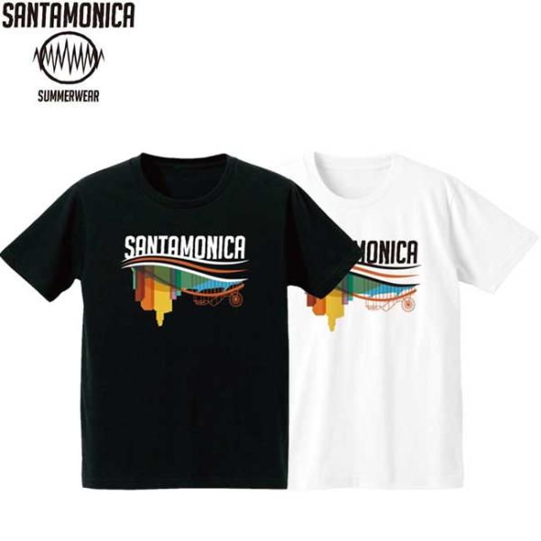 サンタモニカ・サマー・ウェアー SMSW 半袖 tシャツ BXXCH COASTER S/S TEE BLACK WHITE 半袖Tシャツ カットソー メンズ レディース HEY-SMITH