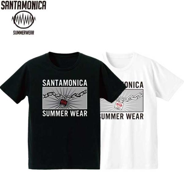 サンタモニカ・サマー・ウェアー SMSW 半袖 tシャツ LOCK'N' ROLL S/S TEE BLACK WHITE 半袖Tシャツ カットソー メンズ レディース HEY-SMITH