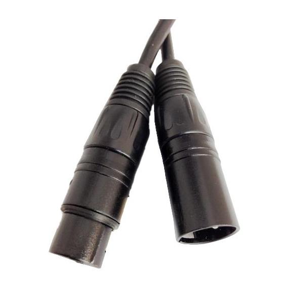 XLR�P�[�u�� DMX�P�[�u�� 3pin 5m �}�C�N�P�[�u�� XLR�I�X ���X ���� �Ɩ� �L���m���P�[�u�� �v���O 1�{ ���i�摜2