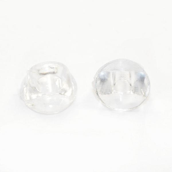 ●入り数：１０コ入り●太さ３ｍｍ〜３．５ｍｍ程度のゴムひもや皮ひもなどにご使用できますが穴径は３．４ｍｍ程度なので硬い紐の太さ４ｍｍは通らない場合がございます。●使い方：革紐やゴム紐などを挟んでから、通常ボンドなどで固定します（画像２参照、...