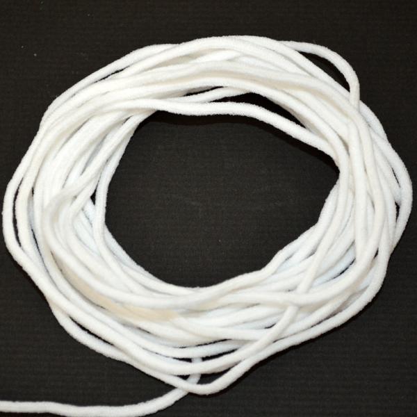 注：お一人様２パックまでとさせていただきます。●柔らかい素材のゴム紐です。●素材：ポリエステルとスパンデックスのゴム●中国製●表示価格は５ｍカットの価格になります。●５ｍにカットされた商品です。例：個数　２　でご注文の場合は　５ｍ×２本にな...