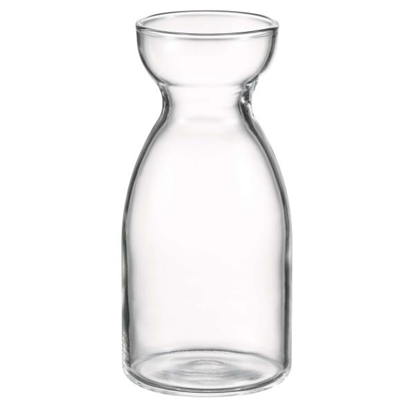 ハリオ 耐熱ガラス徳利スリム 1合 TKS-180-T 【HARIO 酒器 徳利 日本酒 ガラス 透明 おしゃれ クリア 熱燗 冷酒 耐熱】