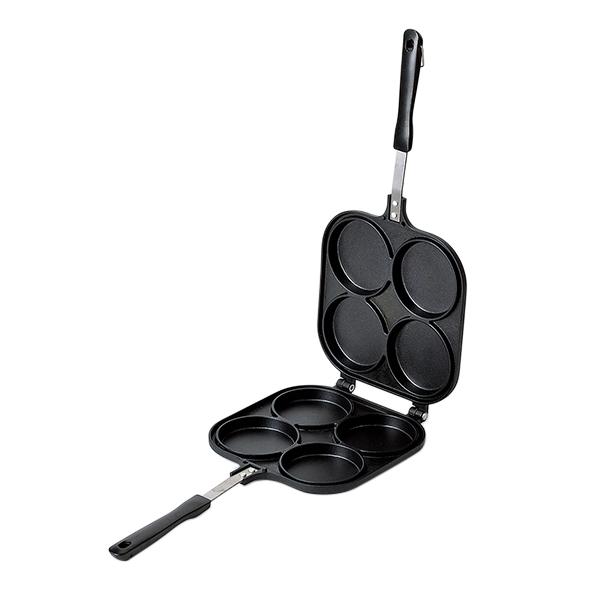 お家で楽しく手作り！おやつdeっseIIあつあつ出来立てでおいしい！1度に4個の大判焼がつくれます。ふっ素樹脂加工で、こびりつきにくく、きれいに取り出しやすいです。製品サイズ:(約)全長40×幅18.5×高さ4cm製品重量:(約)0.9kg...