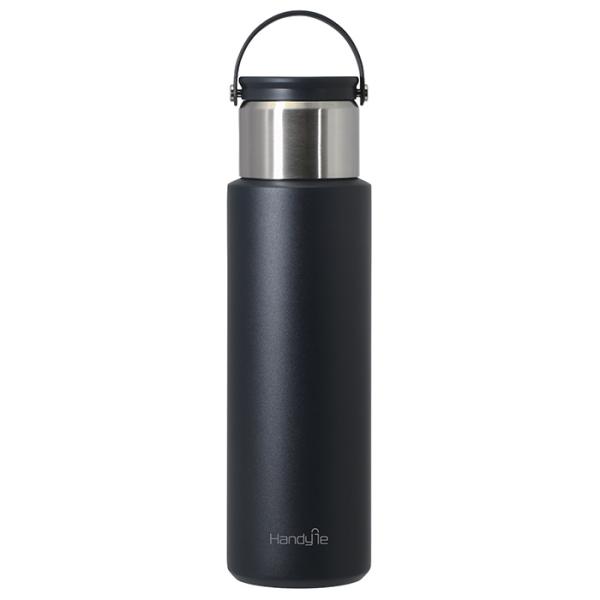 パール金属 HC-578 ハンディール コップ付ボトル1000ml(ブラック)